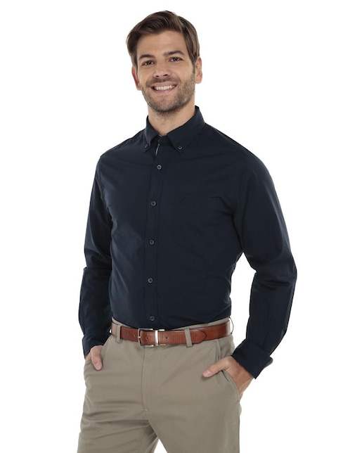 Camisa casual Nautica manga larga para hombre en Liverpool