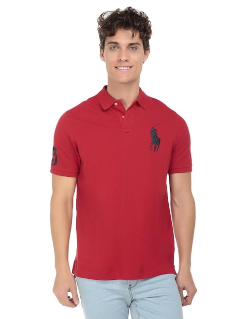 PLAYERA POLO POLO RL 71068896, M, ROJO