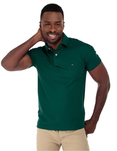 polo tommy hilfiger verde