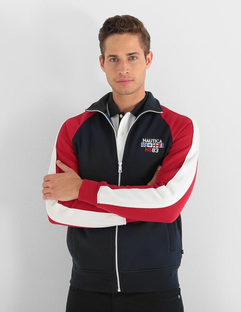 Chamarra Nautica azul marino casual en Liverpool