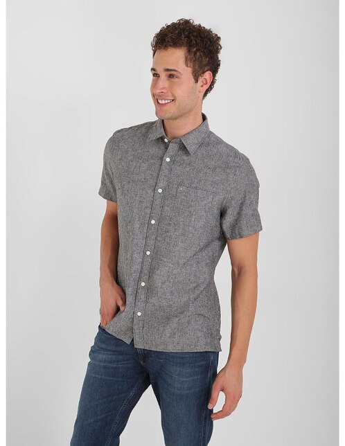 Camisa casual Calvin Klein manga corta para hombre en Liverpool