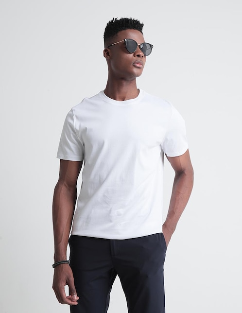 Playera cuello redondo para hombre 1