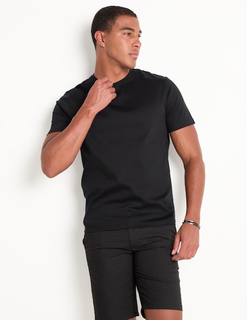 Playera cuello redondo para hombre 1