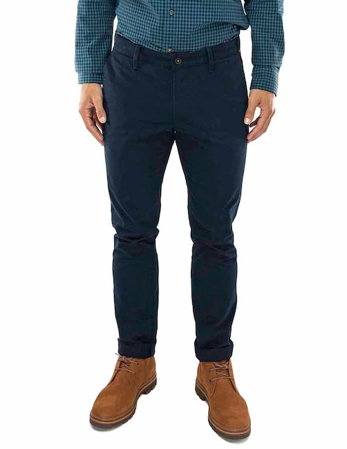 Pantalón slim Timberland de algodón para hombre