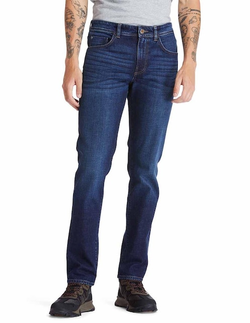Jeans straight lavado obscuro para hombre Jeans straight lavado obscuro para hombre