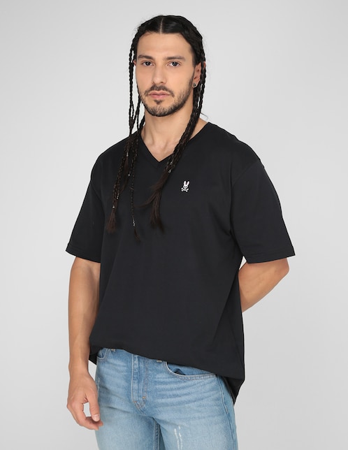 Playera cuello V para hombre 1