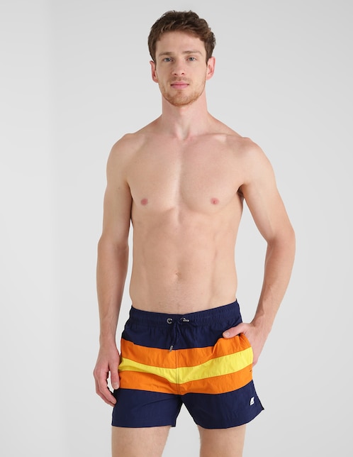 Traje de baño K-Way con bolsillos para hombre