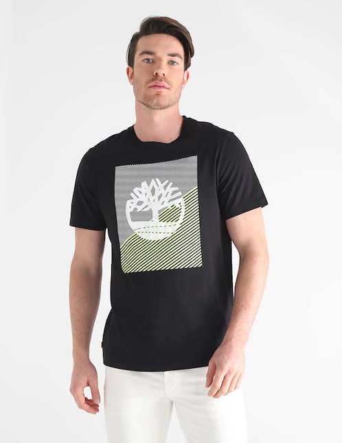 Playera cuello redondo para hombre