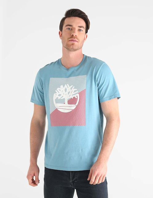 Playera cuello redondo para hombre