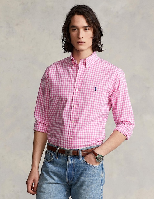 Camisa casual Polo Ralph Lauren manga larga para hombre en Liverpool