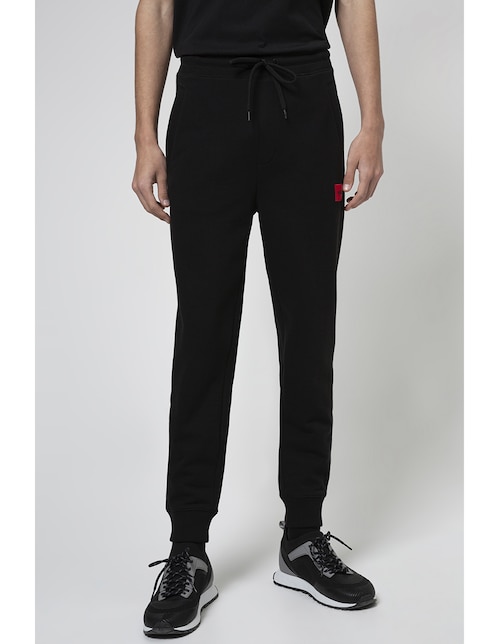 Pants regular HUGO con jareta para hombre