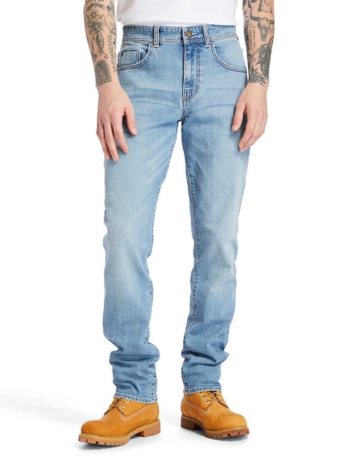 Jeans straight Sargent Lake lavado claro para hombre Jeans straight Sargent Lake lavado claro para hombre