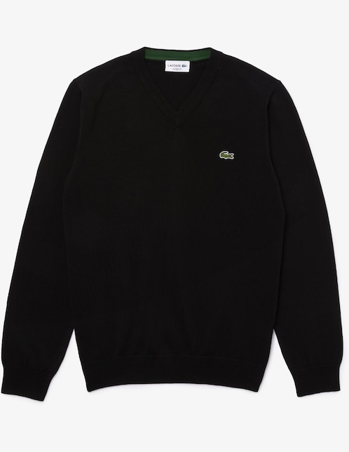 Suéter Lacoste cuello V para hombre
