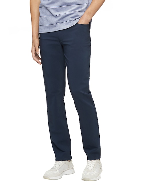 Pantalón slim de algodón para hombre 1