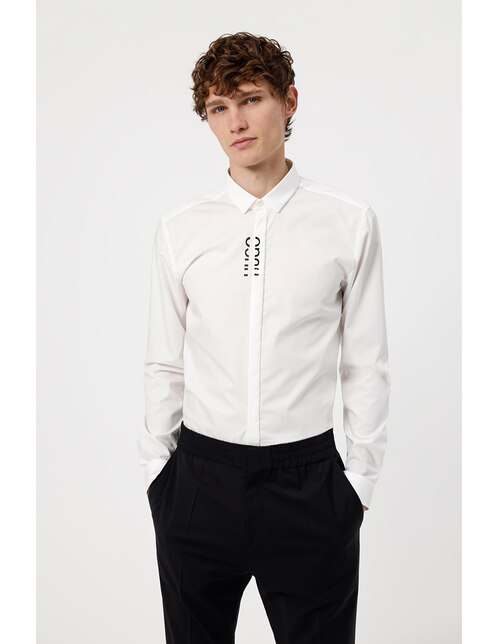 Camisa casual HUGO manga larga para hombre en Liverpool