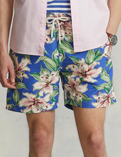 Traje de baño Polo Ralph Lauren con bolsillos para hombre
