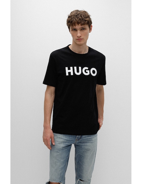 HUGO Playera HUGO cuello redondo para hombre
