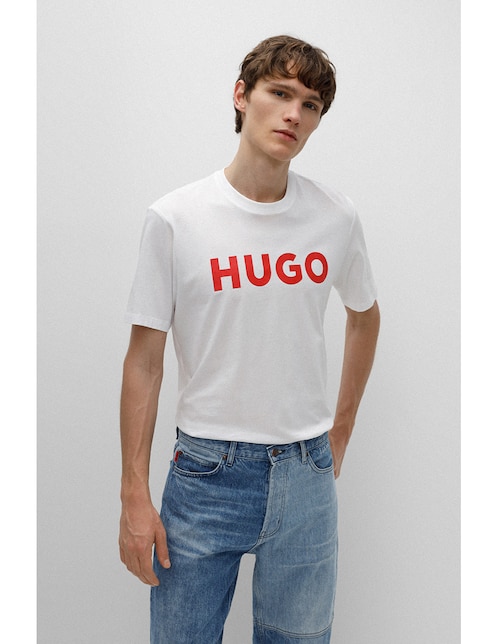 Playera HUGO cuello redondo para hombre
