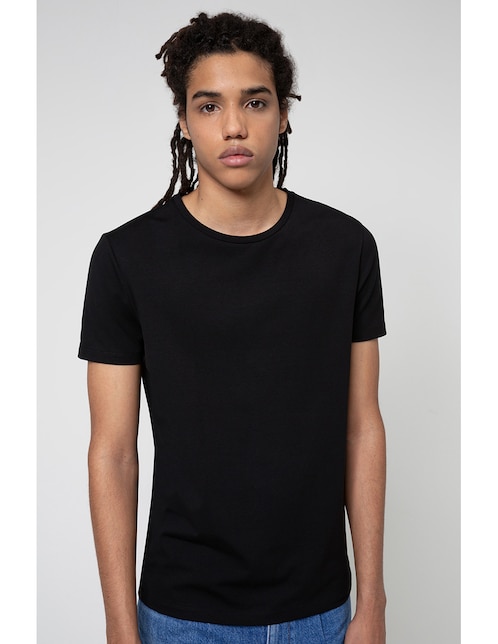 Playera cuello redondo para hombre 1