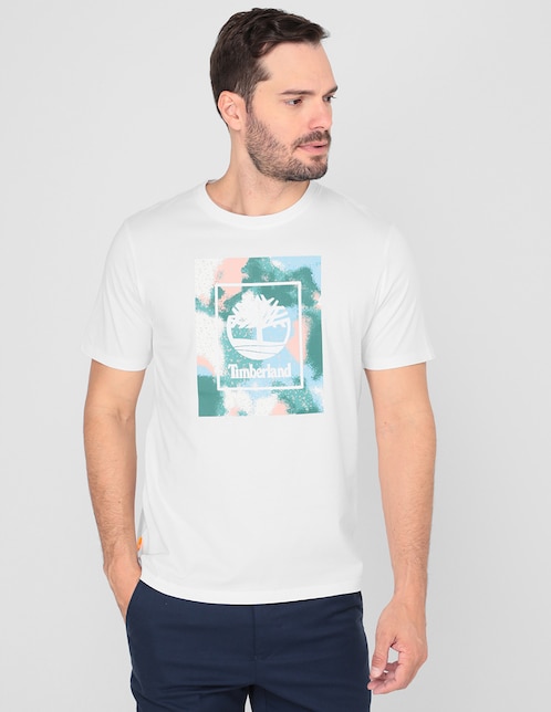 Playera cuello redondo para hombre
