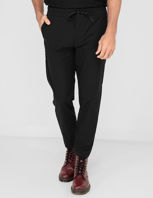 Pantalón slim Hugo de algodón para hombre