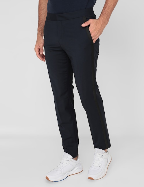 Pantalón slim HUGO de algodón para hombre