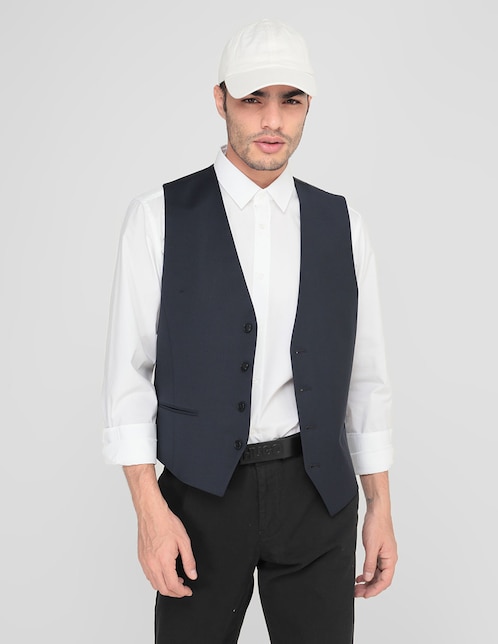 Chaleco HUGO con bolsillos para hombre