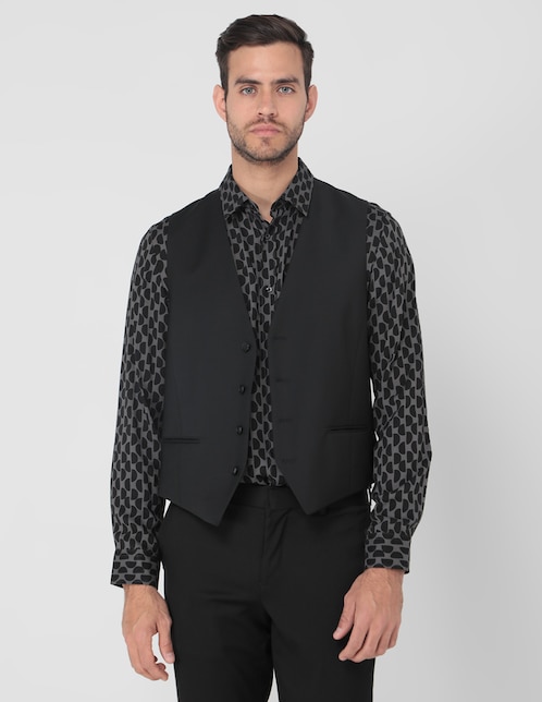 Chaleco HUGO con bolsillos para hombre