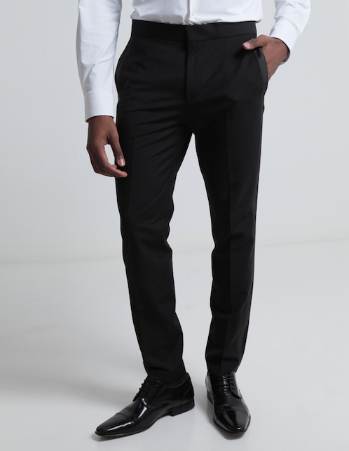 Pantalón slim HUGO de algodón para hombre