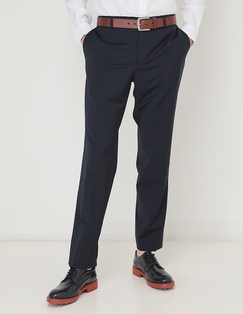 Pantalón de vestir slim Hugo de algodón para hombre