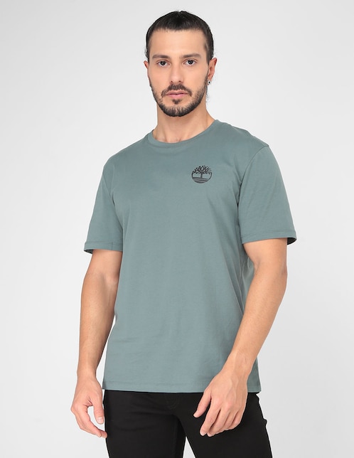 Playera cuello redondo para hombre