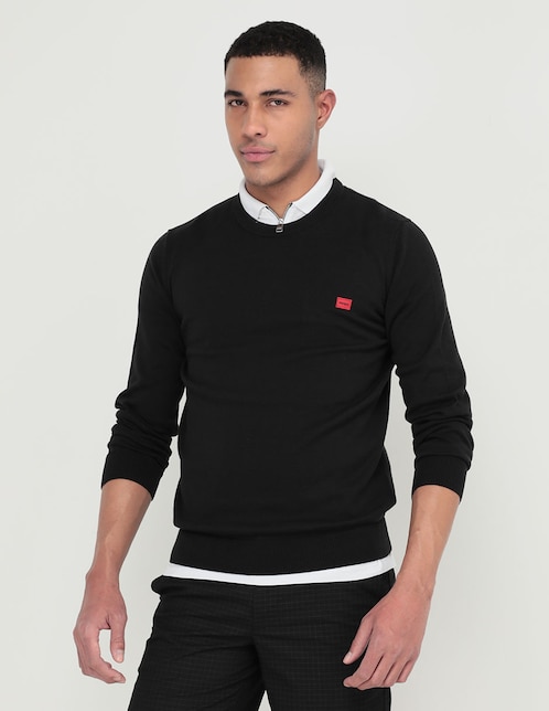 Sueter HUGO cuello redondo para hombre
