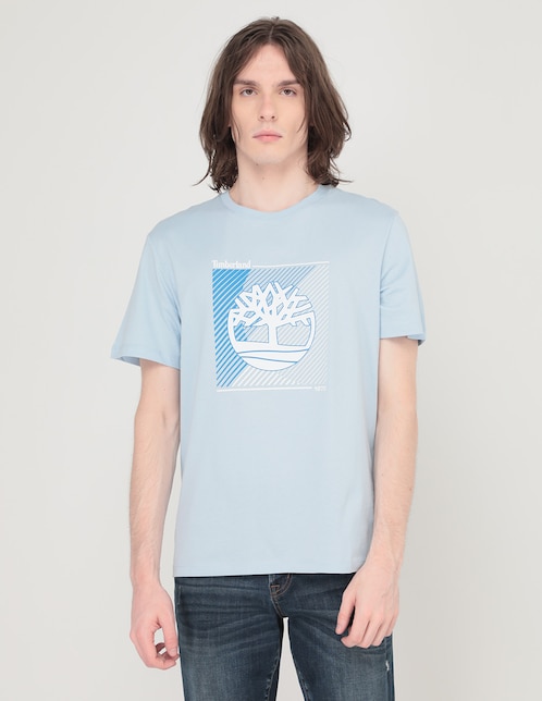 Playera cuello redondo para hombre
