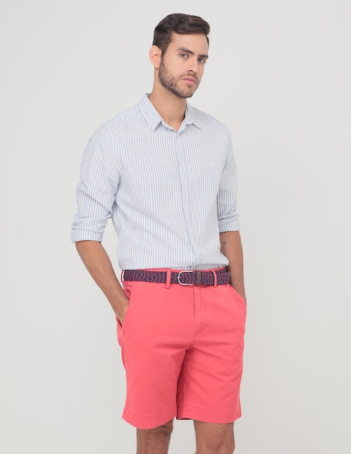 BERMUDA POLO RL 710684433/NU, 38, ROJO