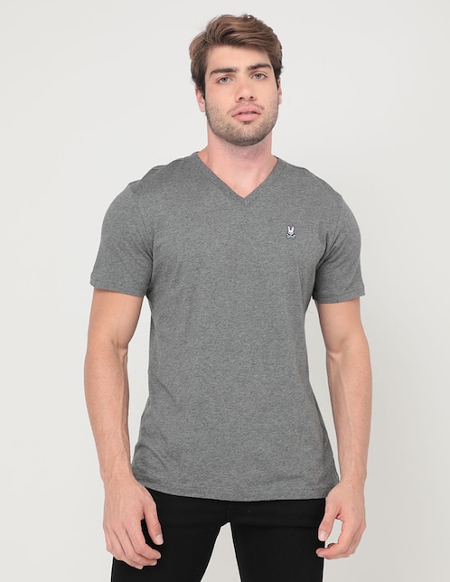 Playera cuello V para hombre 1