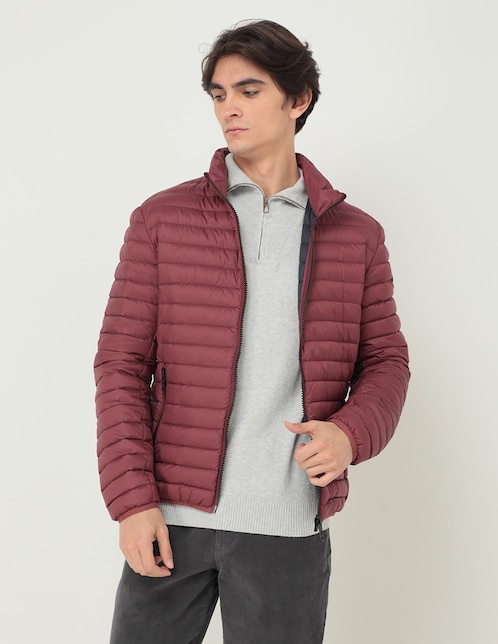 Chamarra casual Colmar capitonada para hombre