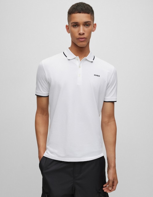 Playera tipo polo hugo boss precio new arrivals