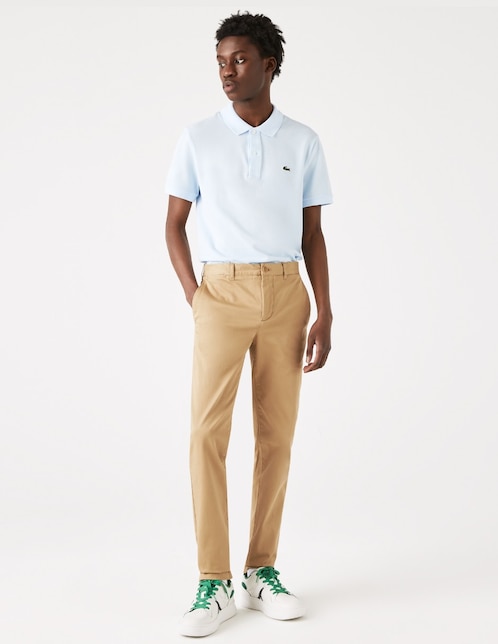 Pantalón slim de algodón para hombre 1