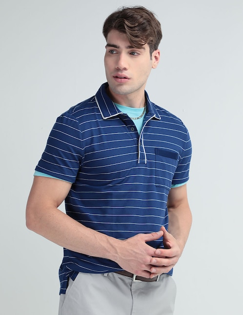 Playera tipo polo Nautica para hombre