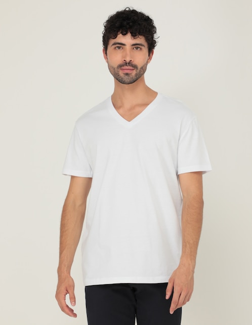 Playera Scappino cuello V para hombre Liverpool