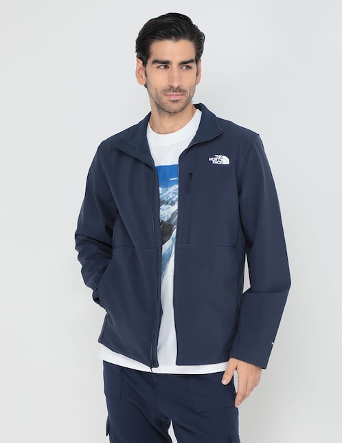 Chamarra casual The North Face bolsa con cierre para hombre