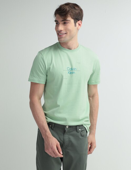 Playera Calvin Klein cuello redondo para hombre