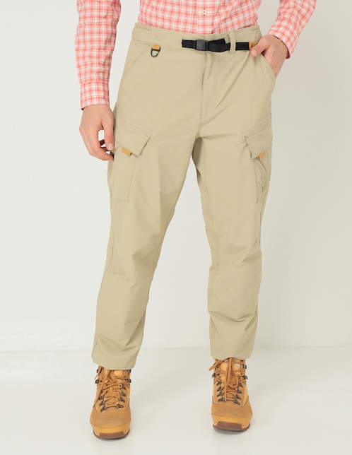 Pants regular con cinta para hombre