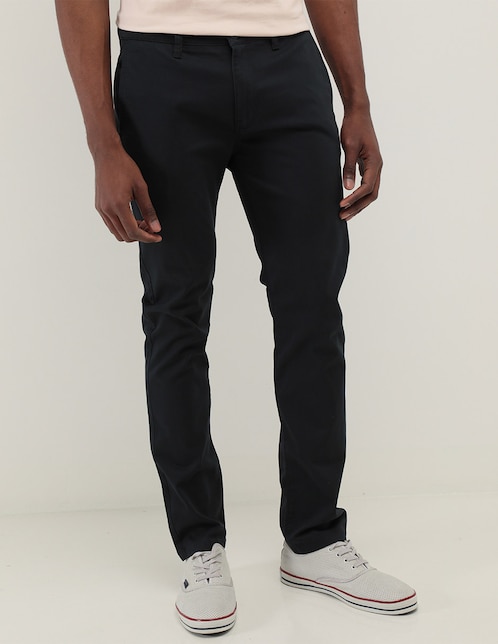 Pantalón slim Nautica de algodón para hombre