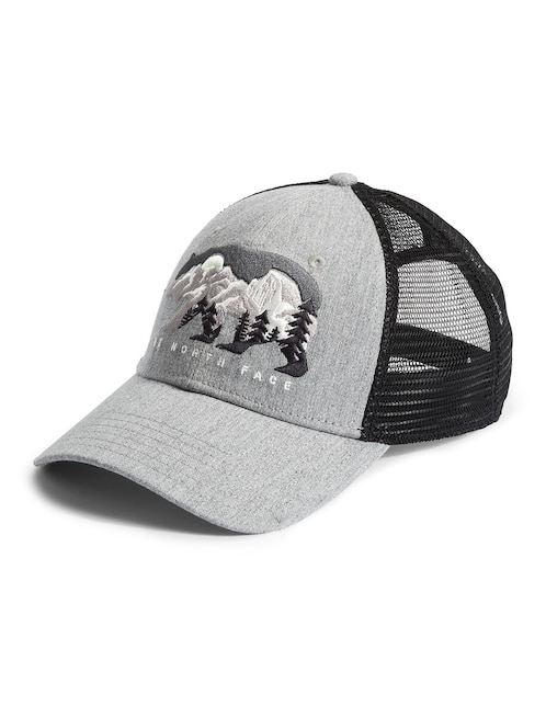 Gorra con visera curva snapback The North Face Embroidered Mudder Trucker para hombre