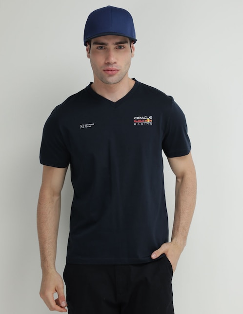 Playera Scappino cuello V para hombre