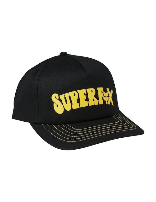 Gorra visera semicurva snapback casual Fox para hombre