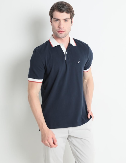 Playera tipo polo Nautica para hombre