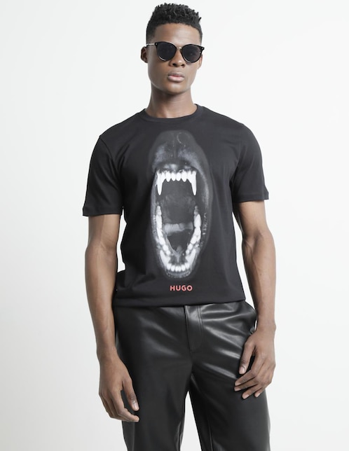Playera cuello redondo para hombre