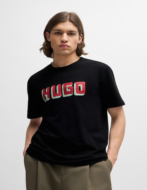 Playera HUGO cuello redondo para hombre